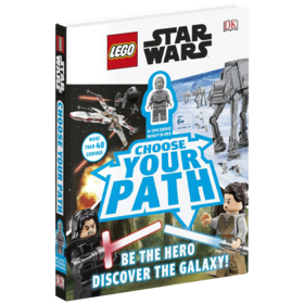 DK乐高星球大战 选择自己的路 英文原版绘本 LEGO Star Wars Choose Your Path 儿童趣味英语图画书 附迷你公仔 英文版进口书籍