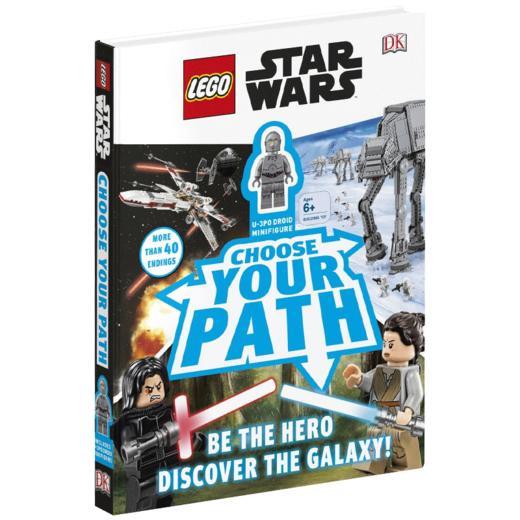 DK乐高星球大战 选择自己的路 英文原版绘本 LEGO Star Wars Choose Your Path 儿童趣味英语图画书 附迷你公仔 英文版进口书籍 商品图0