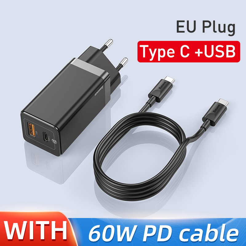 EU Type C USB Black