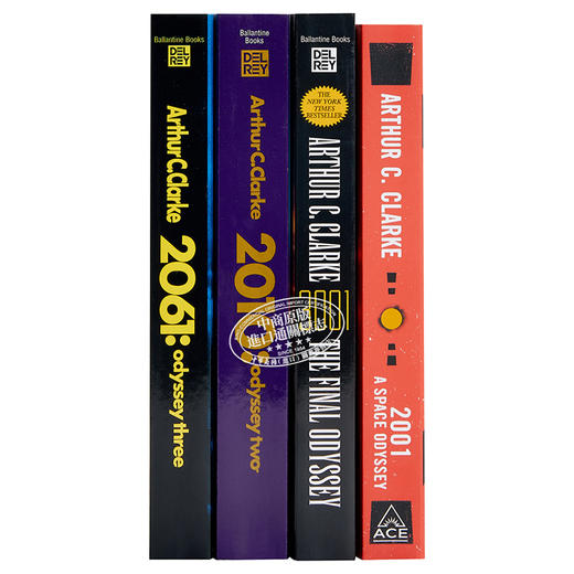 【中商原版】阿瑟克拉克：太空漫游四部曲 英文原版 A Space Odyssey 科幻小说经典 Arthur C. Clarke 商品图1