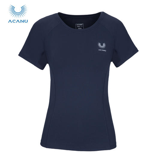 ACANU阿肯诺/女式圆领短袖T恤 ACA22064 商品图3