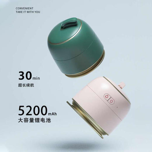 mirakuru无线迷你电熨斗速热干湿两用一键喷雾 商品图4