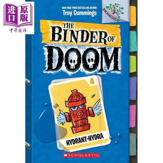 【中商原版】The Binder Of Doom #1-4 学乐大树系列：毁灭笔记第二季共4册 儿童文学故事读物 英文原版 进口图书 分级阅读 7-12岁 商品图4