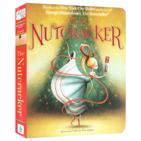 胡桃夹子 英文原版 The Nutcracker 经典童话故事 纸板书 童话芭蕾 英文版进口原版英语书籍