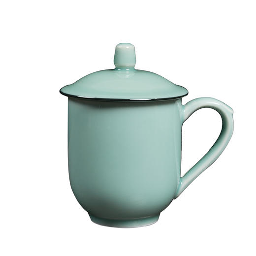 龙泉青瓷茶具 XH8012 瑞启德门办公杯 商品图4