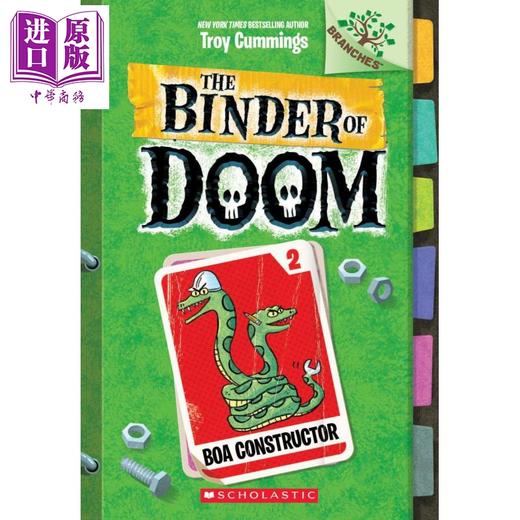 【中商原版】The Binder Of Doom #1-4 学乐大树系列：毁灭笔记第二季共4册 儿童文学故事读物 英文原版 进口图书 分级阅读 7-12岁 商品图2