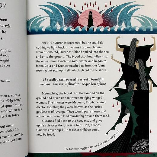 【中商原版】Greek Myths Meet the heroes gods and monsters of ancient Greece 希腊神话 DK Jean Menzies 商品图7