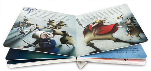 胡桃夹子 英文原版 The Nutcracker 经典童话故事 纸板书 童话芭蕾 英文版进口原版英语书籍 商品图1