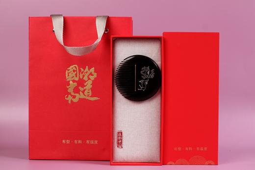 LP0075-1一路有你 东非紫光檀圆木梳 商品图1