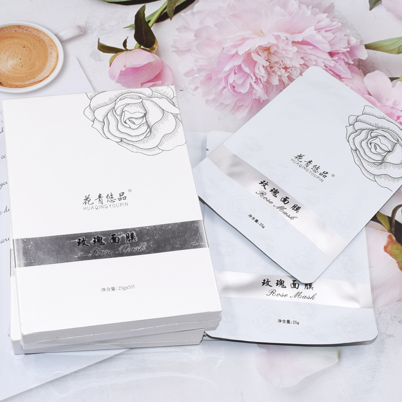 玫瑰贴片面膜（25g*5片/盒)