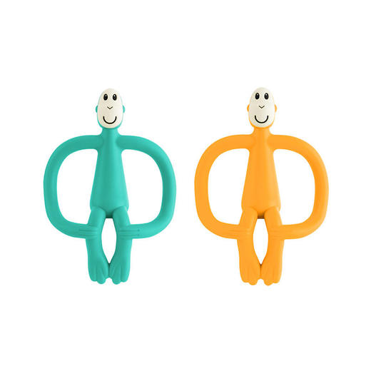 英国MatchstickMonkey火柴猴牙胶宝宝婴儿咬咬安抚磨牙棒软硅胶 商品图1