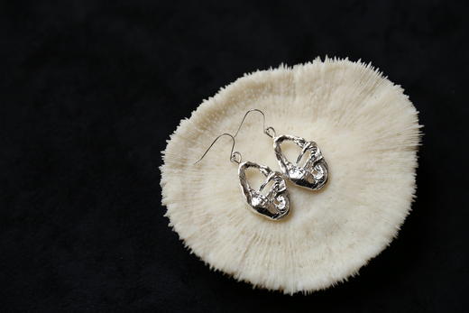 CHEZ BOQUE 梦之浮桥系列原创手工925银耳环《梦浮桥2号》 商品图2