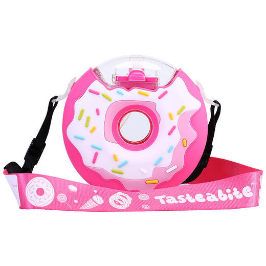 凡米粒HelloKitty甜甜圈水壶儿童凉水杯小学生夏季吸管杯可爱幼儿园网红水杯 商品图5