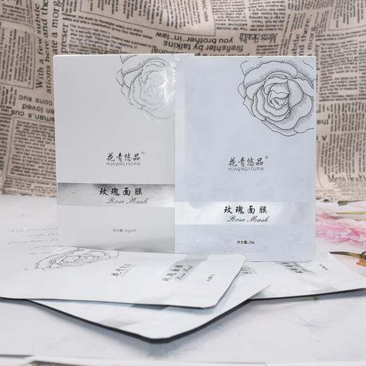 玫瑰贴片面膜（25g*5片/盒) 商品图1