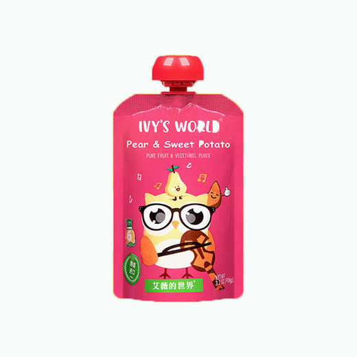 10送2艾薇的世界婴儿果泥8个月宝宝一岁零食辅食泥无添加儿童吸吸乐 商品图8