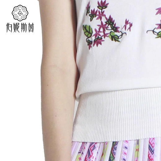 白色针织衫-172E026 商品图3