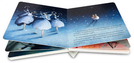 胡桃夹子 英文原版 The Nutcracker 经典童话故事 纸板书 童话芭蕾 英文版进口原版英语书籍 商品图2