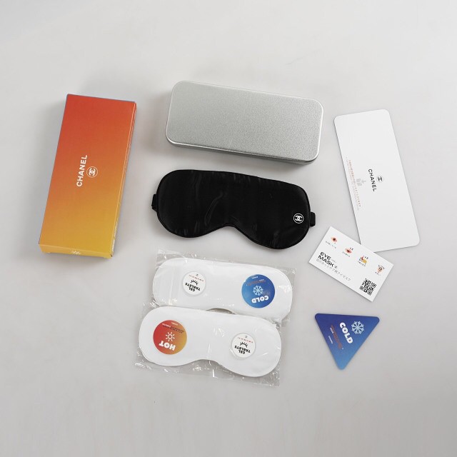 价值1200+ 日本护眼黑科技！Cha*el Eye Care+小香多功能护理眼罩 Slik真丝材质柔软细腻 防疲劳 改善眼睛干涩/眼睛充血/失眠/头晕症状 人手一套 两套包邮 预售