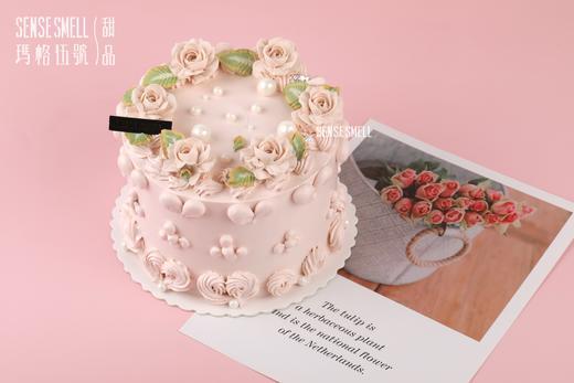 H121粉色小玫瑰的花语（韩式裱花蛋糕，请提前2天预订） 商品图1