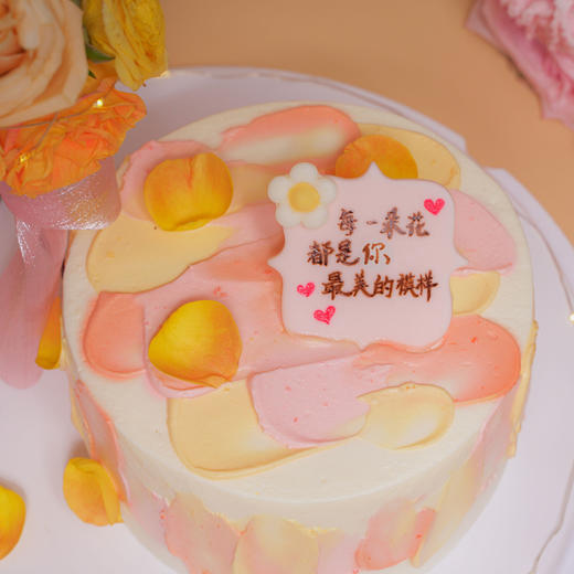 【每朵花都是你美丽的模样】1.5磅 香草奶油芒果夹心口味 商品图1