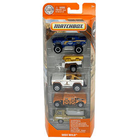 火柴盒城市英雄小车5辆装C1817