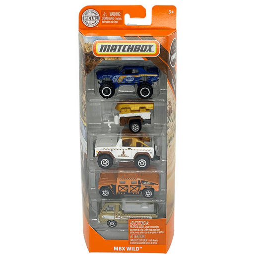 火柴盒城市英雄小车5辆装C1817 商品图0