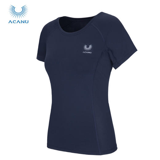 ACANU阿肯诺/女式圆领短袖T恤 ACA22064 商品图4