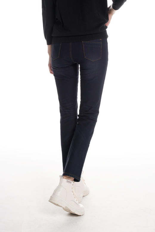 奇威 复古磨白显瘦牛仔裤4000217259 商品图1