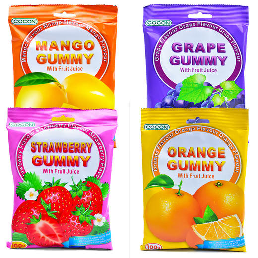 可康牌多口味果汁糖140g 商品图0