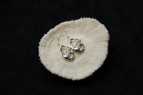 CHEZ BOQUE 梦之浮桥系列原创手工925银耳环《梦浮桥2号》