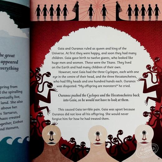 【中商原版】Greek Myths Meet the heroes gods and monsters of ancient Greece 希腊神话 DK Jean Menzies 商品图6
