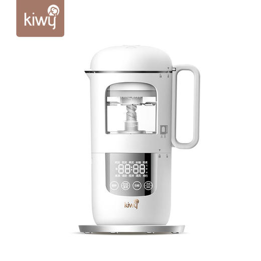 kiwy婴儿辅食机/自动米糊机/多功能料理机蒸煮搅拌快捷菜单双层防烫两色可选 商品图7