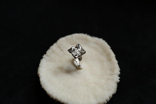 CHEZ BOQUE 印象系列原创手工925银戒指《大海》 商品图3