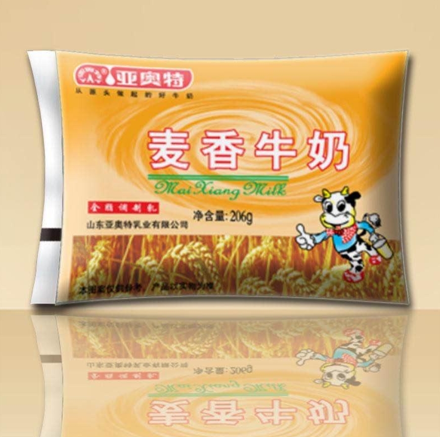 亚奥特麦香牛奶