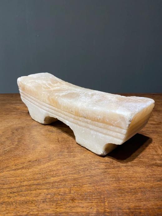 汉白玉雕琢老枕头， 顺丰包邮 商品图1