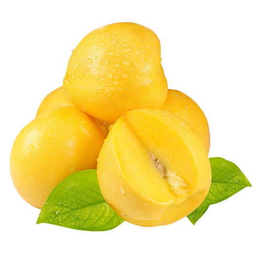 山东黄油桃黄心油桃现采现摘黄皮黄肉露天油桃非毛桃