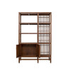 后隐 黑胡桃木书架 新中式实木置物架 商品缩略图0