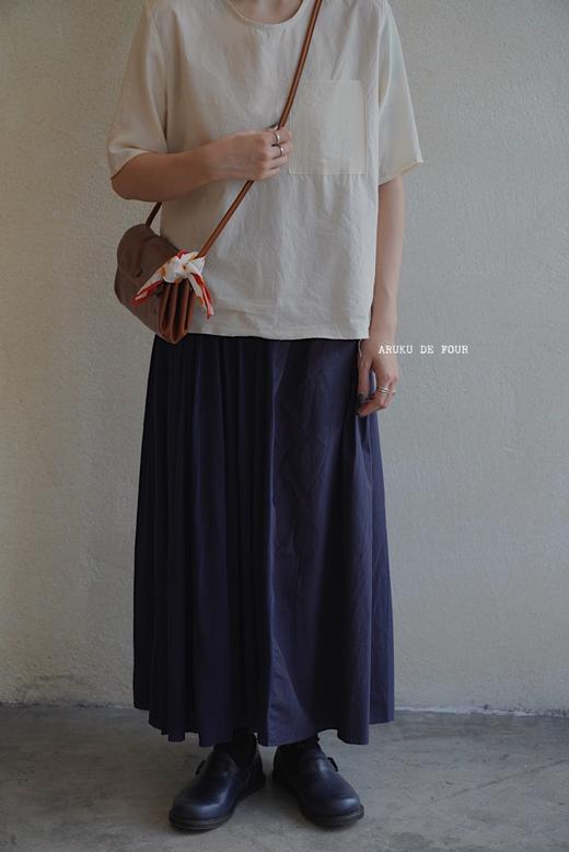 elsa esturgie深蓝/米白/黑圆领上衣 商品图11