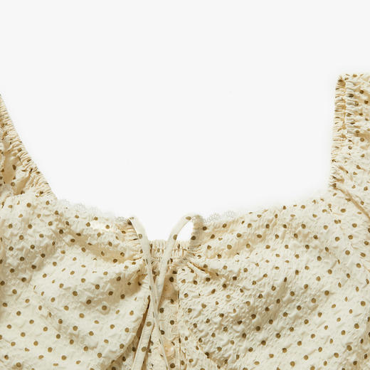 西遇衬衫女夏薄款2021新款设计感小众泡泡袖法式小众上衣11010718 商品图5