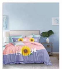 夏凉大版花纯棉面料四件套 商品图0