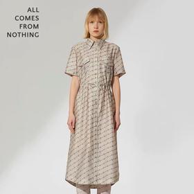 女士工装连衣裙