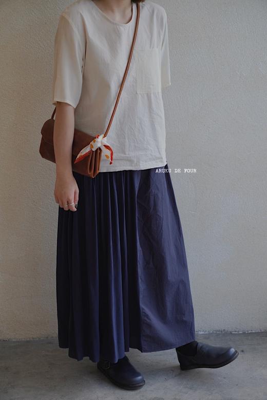 elsa esturgie深蓝/米白/黑圆领上衣 商品图12