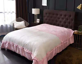 夏凉伊路桑蚕丝双人夏凉被0.5斤