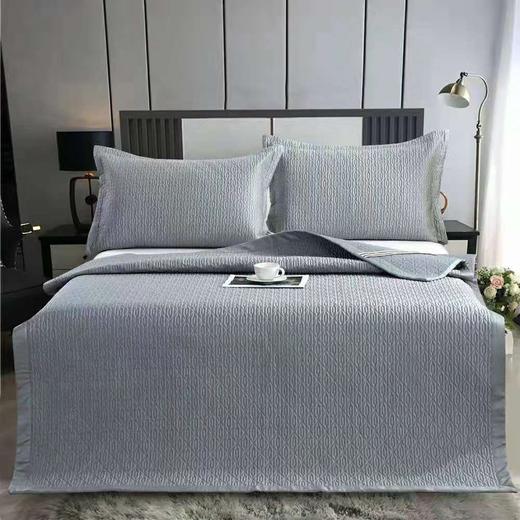 夏凉抗菌防螨乳竹纤维凉席三件套 商品图0