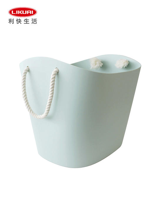 利快多功能脏衣篓日本进口柔软材质手提创意家用衣服收纳筐篮子 商品图3