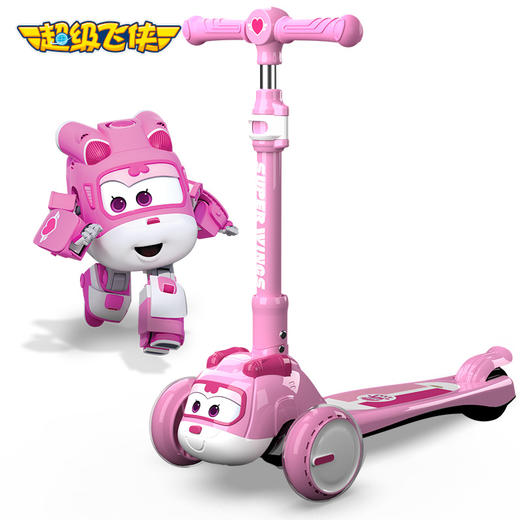 2020超级飞侠 儿童滑板车688/699单脚滑1-12岁宝宝小孩2折叠3滑滑溜溜6男女孩 商品图9