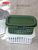 利快收纳篮子日本进口镂空带盖双把手家用玩具杂物收纳筐储物箱 商品缩略图4