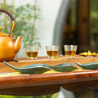 朱炳仁·铜 | 荷风清气茶则 商品图1