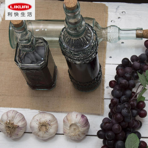 新品利快调味瓶西班牙原装进口木塞加厚玻璃创意防漏防尘油醋瓶 商品图3