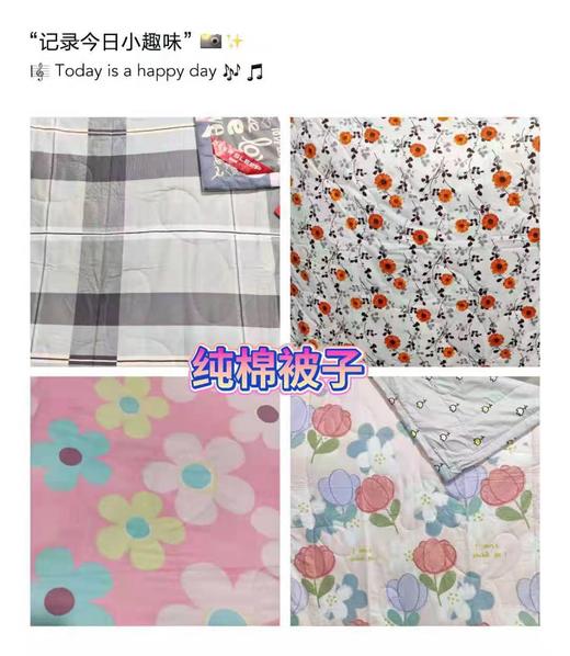 夏凉舒爽纯棉单人夏凉被 商品图0